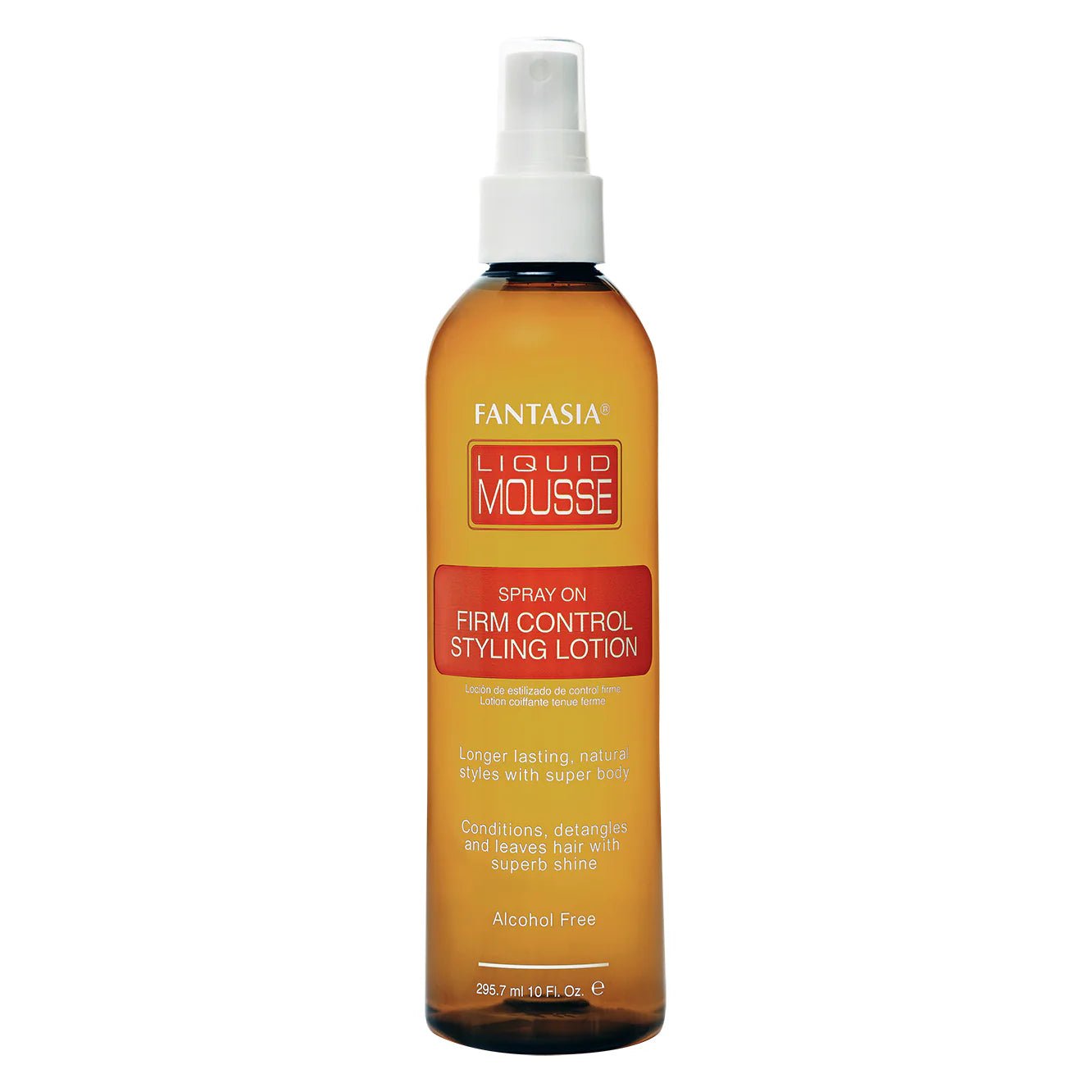 Fantasia Liquid Mousse Spray On Firm Control Styling Lotion - 10oz - Beauty Exchange Beauty Supply