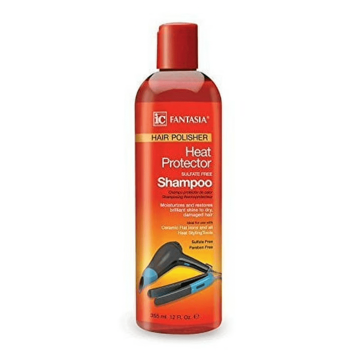 Fantasia Sulfate - Free Shampoo & Conditioner with Heat Protectant – 12 oz - Beauty Exchange Beauty Supply