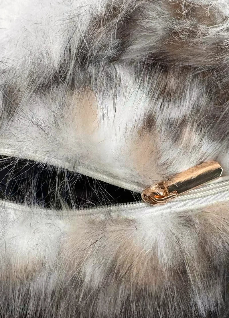 Faux Fur Leopard Print Fashion Shoulder Bag – MMA1103 - Beauty Exchange Beauty Supply