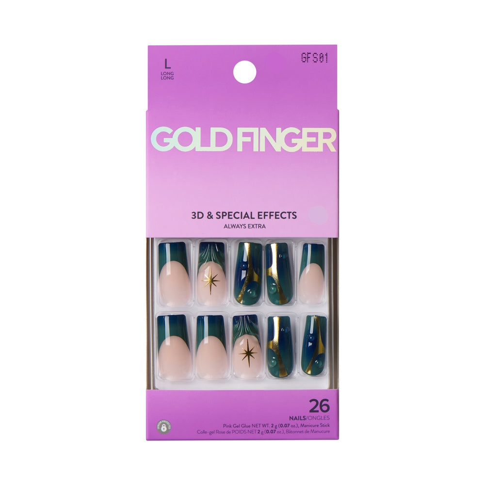 Gold Finger GF Special Effect Artificial Nails Collection