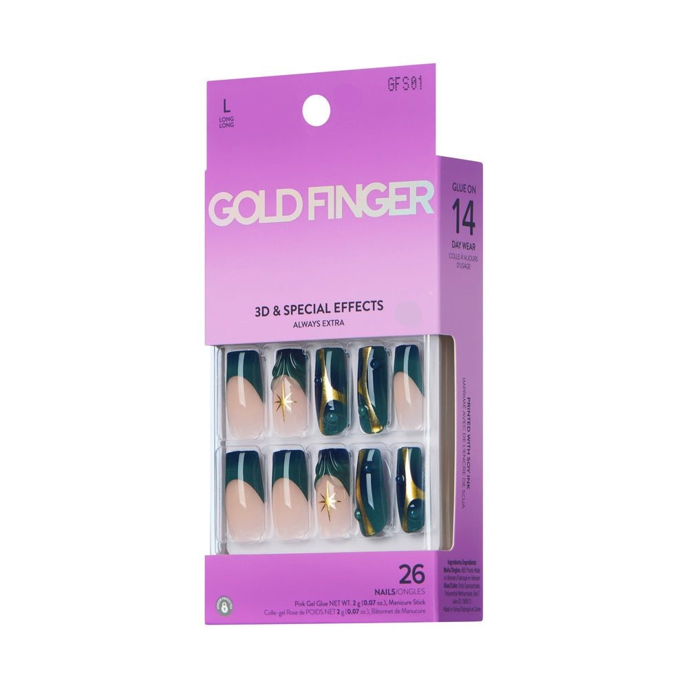 Gold Finger GF Special Effect Artificial Nails Collection