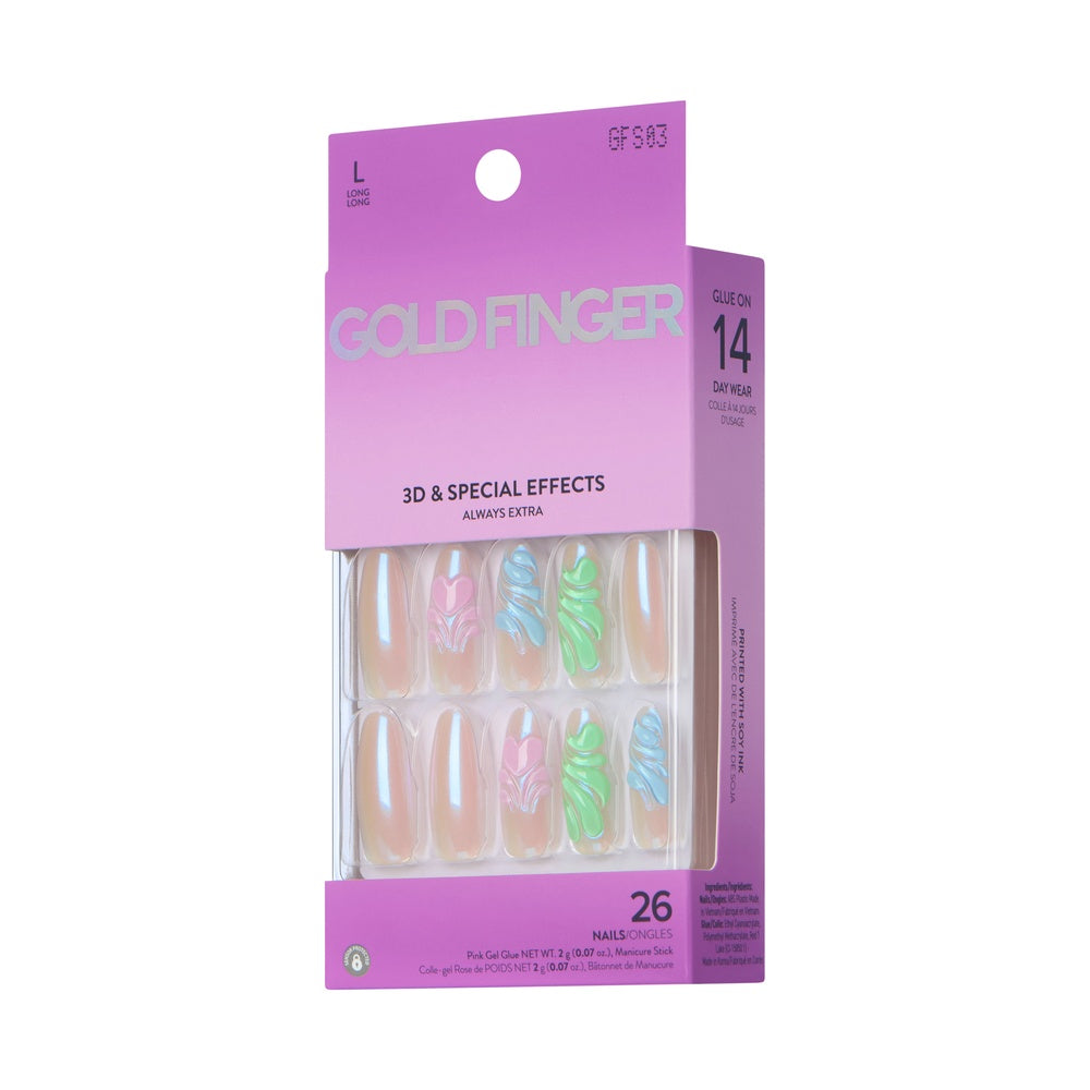 Gold Finger GF Special Effect Artificial Nails Collection