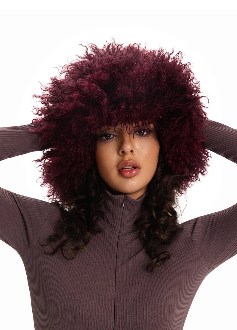 Fuzzy Faux Lambswool Fur Bucket Hat – MMA3012 - Beauty Exchange Beauty Supply