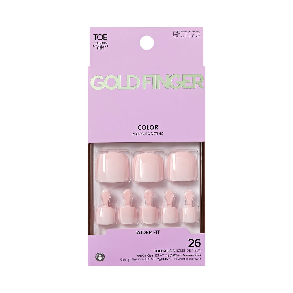 Gold Finger GF Color Wider Fit Toenails