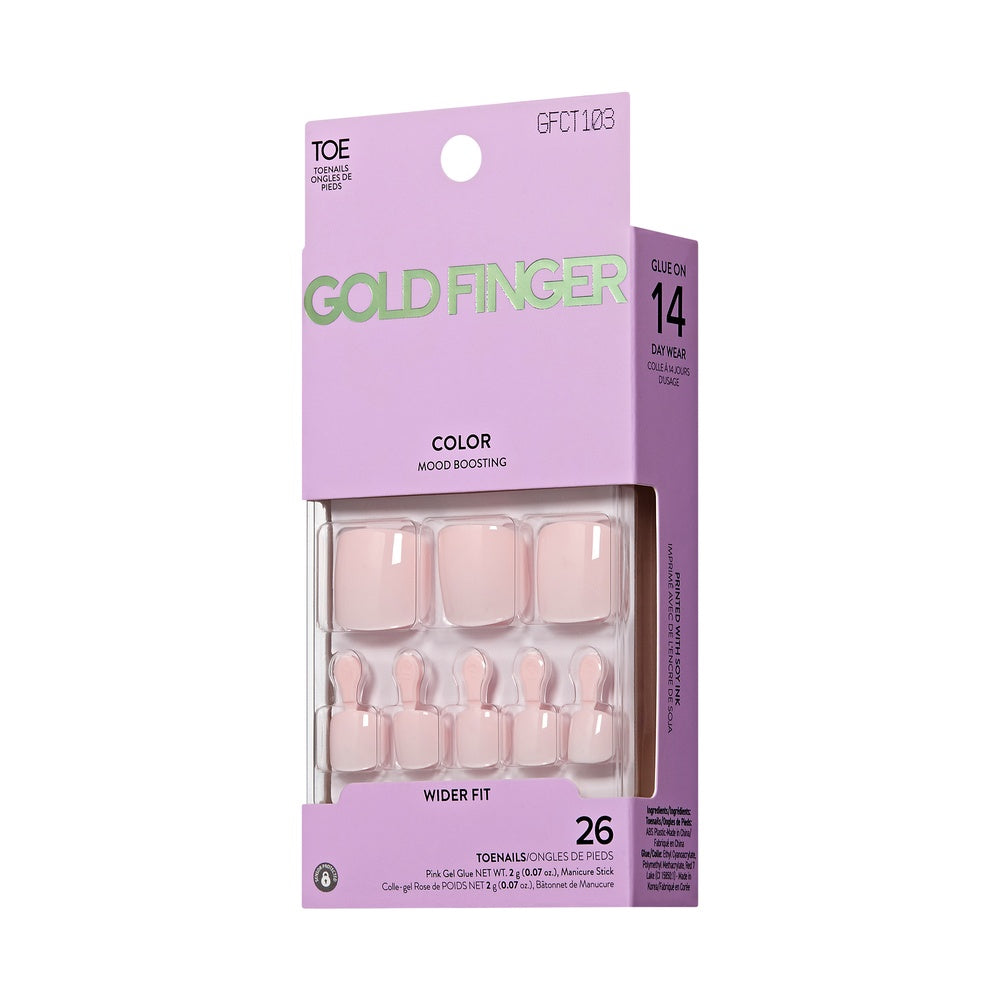 Gold Finger GF Color Wider Fit Toenails