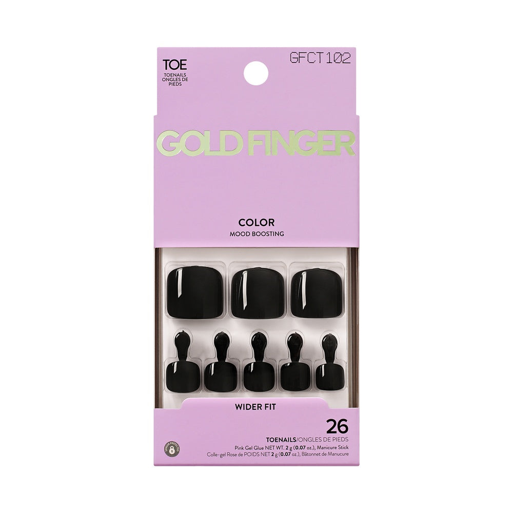 Gold Finger GF Color Wider Fit Toenails