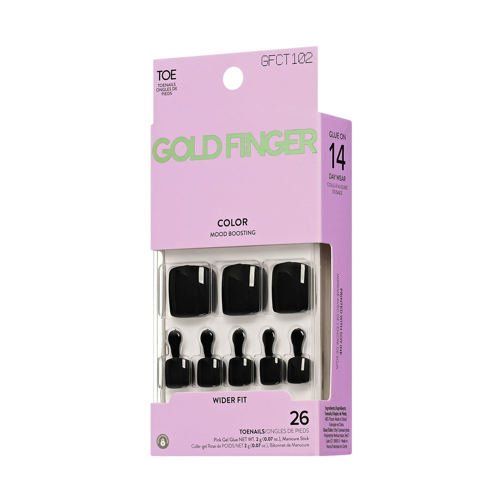 Gold Finger GF Color Wider Fit Toenails