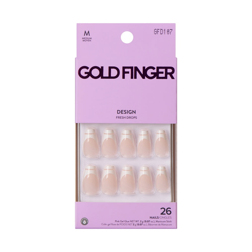 Gold Finger GF Designs Artificial Nails Collection