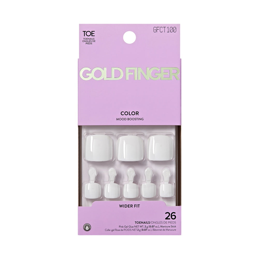 Gold Finger GF Color Wider Fit Toenails