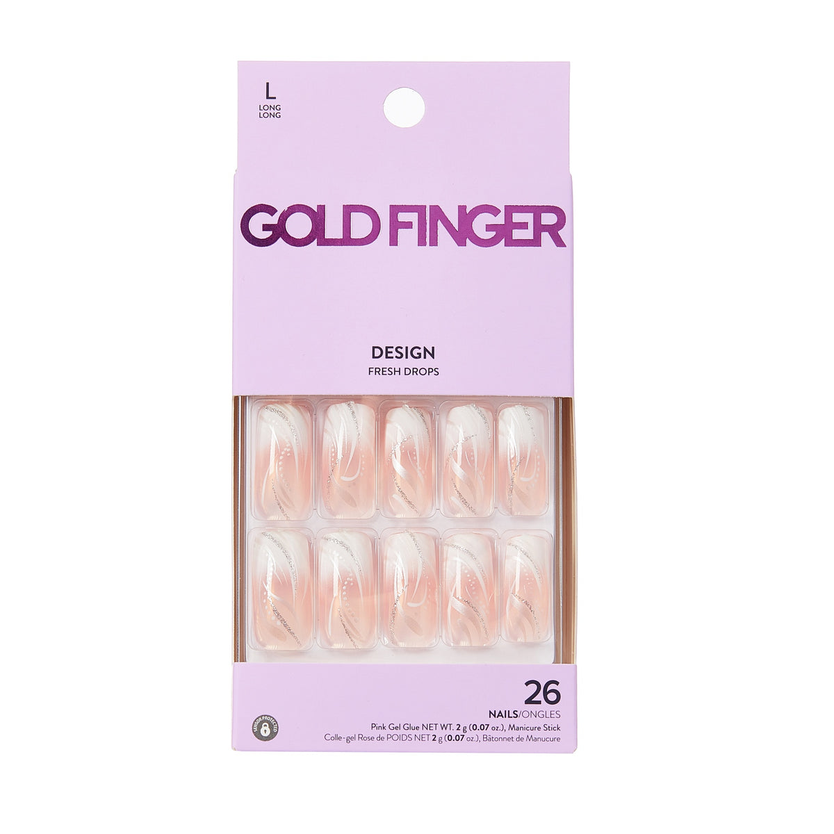 Gold Finger GF Designs Artificial Nails Collection