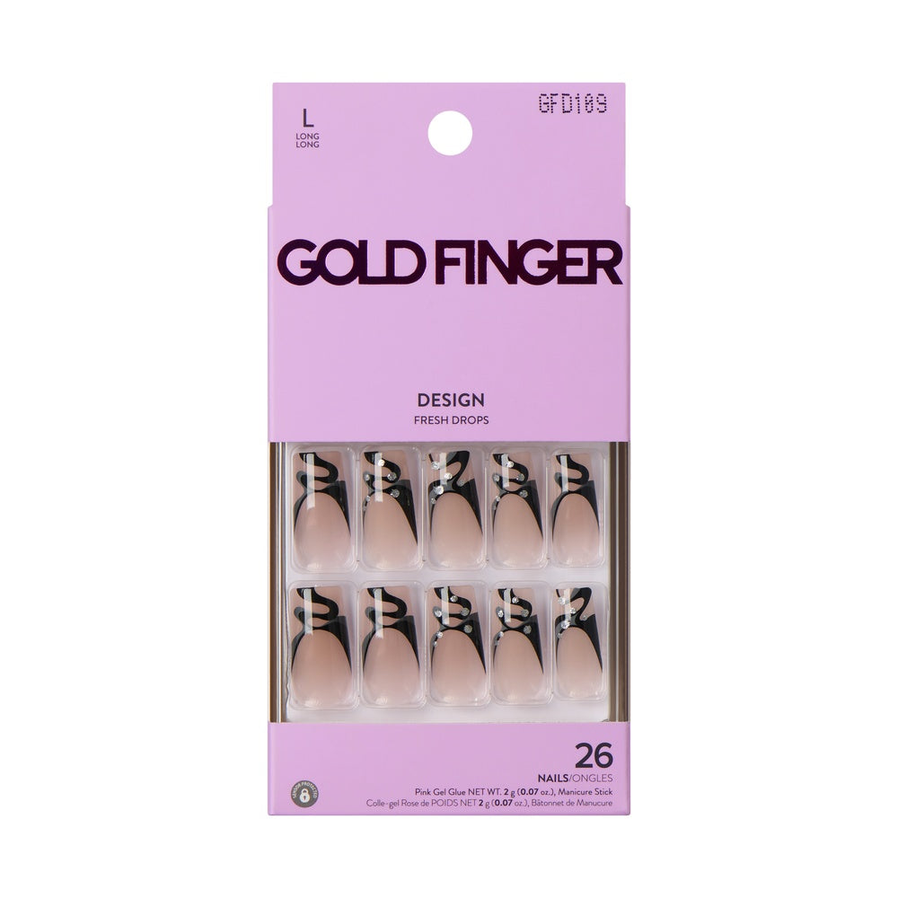 Gold Finger GF Designs Artificial Nails Collection