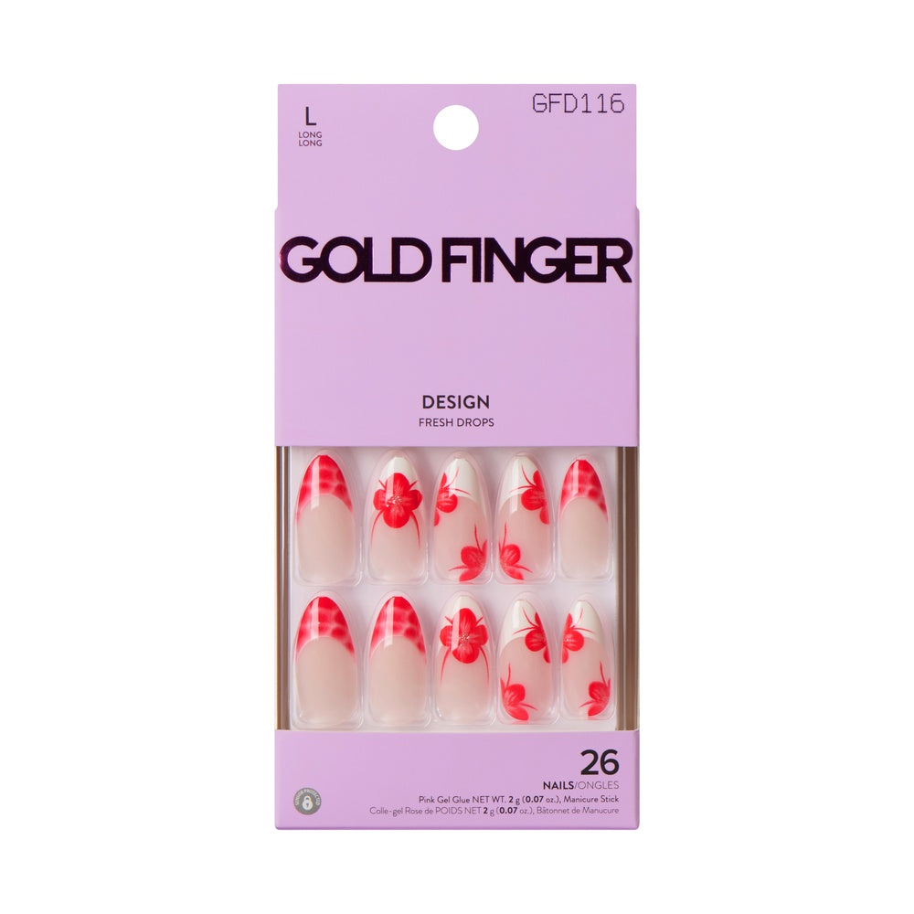 Gold Finger GF Designs Artificial Nails Collection