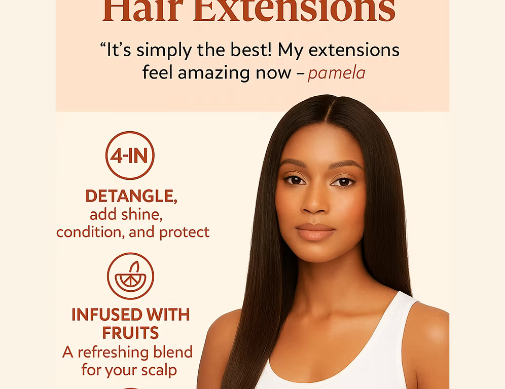 ON Natural Weave & Wig 4-in-1 Hair Enhancer Coco Lime – 10oz