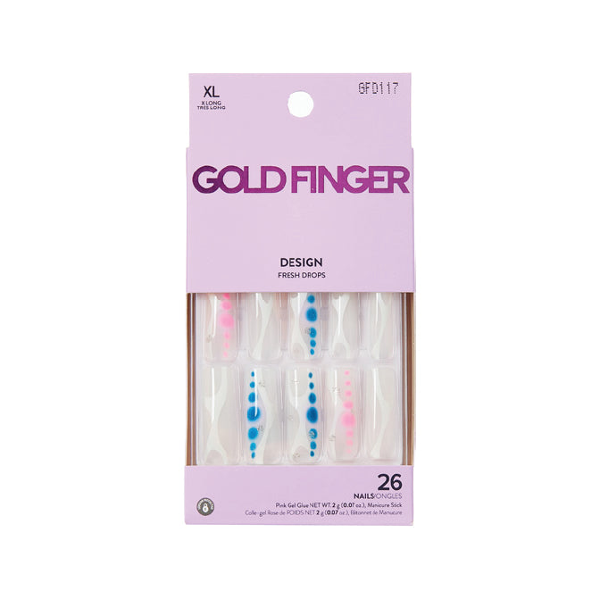 Gold Finger GF Designs Artificial Nails Collection