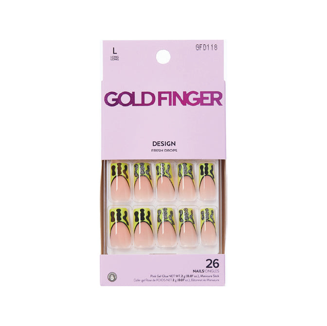 Gold Finger GF Designs Artificial Nails Collection