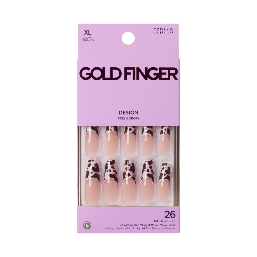 Gold Finger GF Designs Artificial Nails Collection