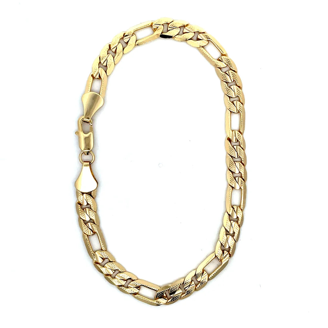 The One Jewelry Thick 14K Gold Plated Anklet