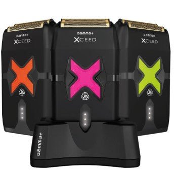 Gamma+ XCEED Double Foil Shaver – Cordless - Beauty Exchange Beauty Supply
