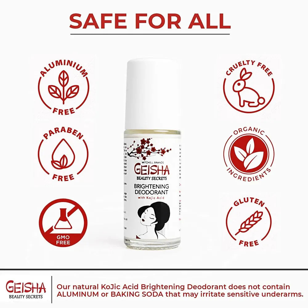 Geisha Beauty Secrets Deodorant – 30 ml - Beauty Exchange Beauty Supply