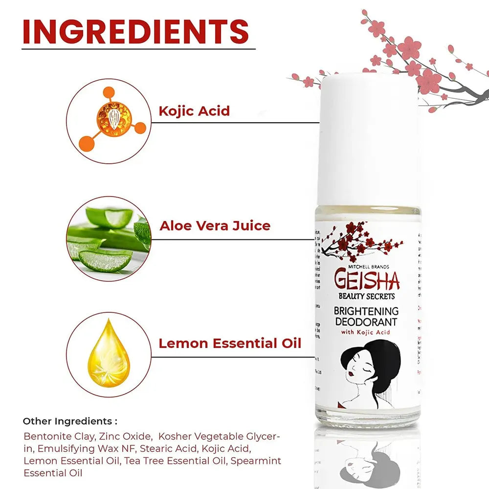 Geisha Beauty Secrets Deodorant – 30 ml - Beauty Exchange Beauty Supply