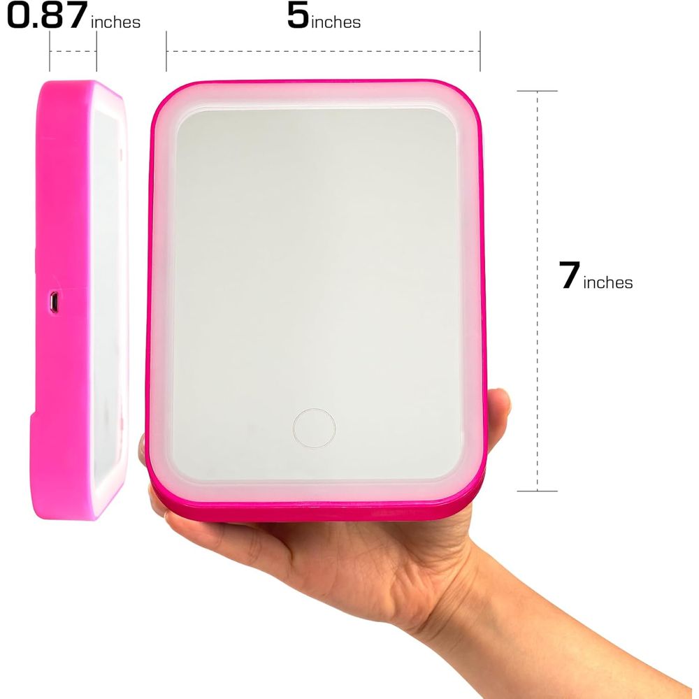 Red by Kiss LED Beauty Mirror – Bright