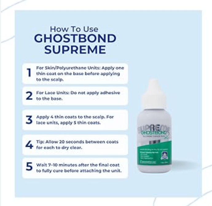 GHOSTBOND Lace Wig Adhesive – 1.3 oz - Beauty Exchange Beauty Supply