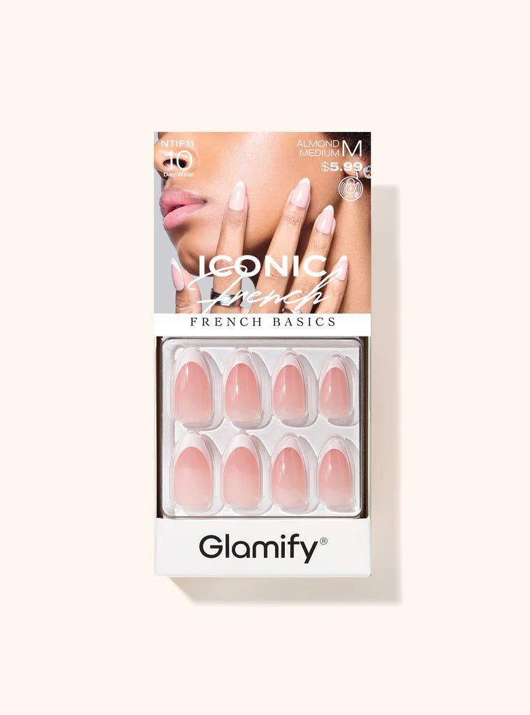 Glamify Iconic French Press-On Nails 2 - Beauty Exchange Beauty Supply