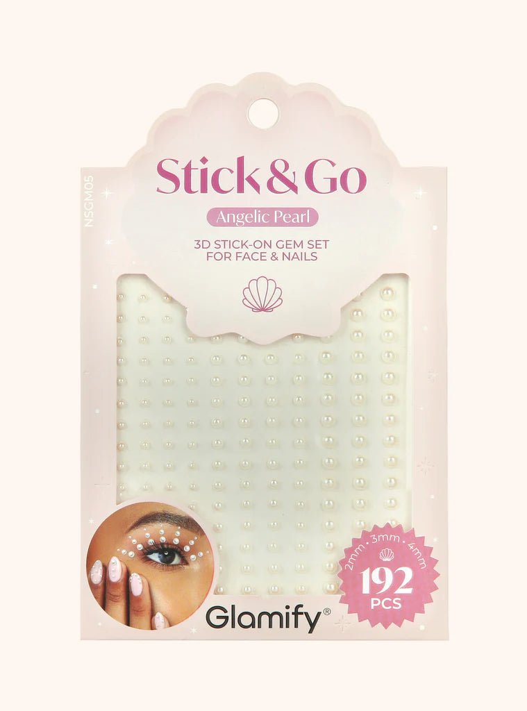 Glamify Stick & Go! 3D Stick-On Gem Set for Face & Nails - Beauty Exchange Beauty Supply