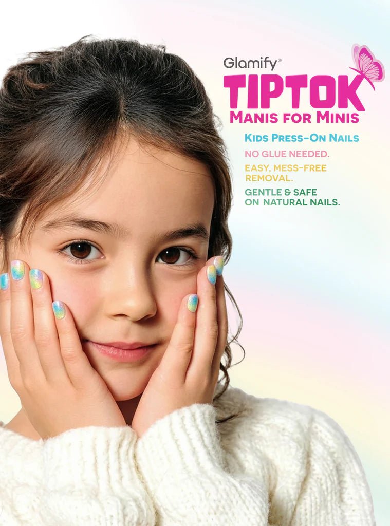 Glamify TipTok Kids Press-On Nails DIY Kit - Beauty Exchange Beauty Supply