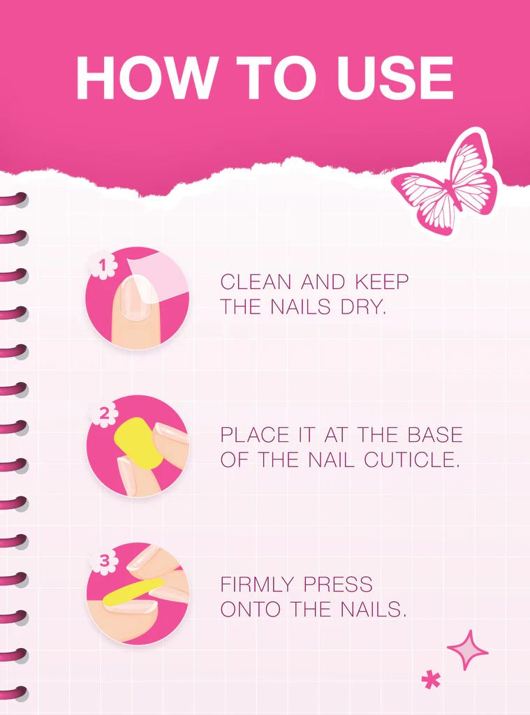 Glamify TipTok Kids Press-On Nails DIY Kit - Beauty Exchange Beauty Supply