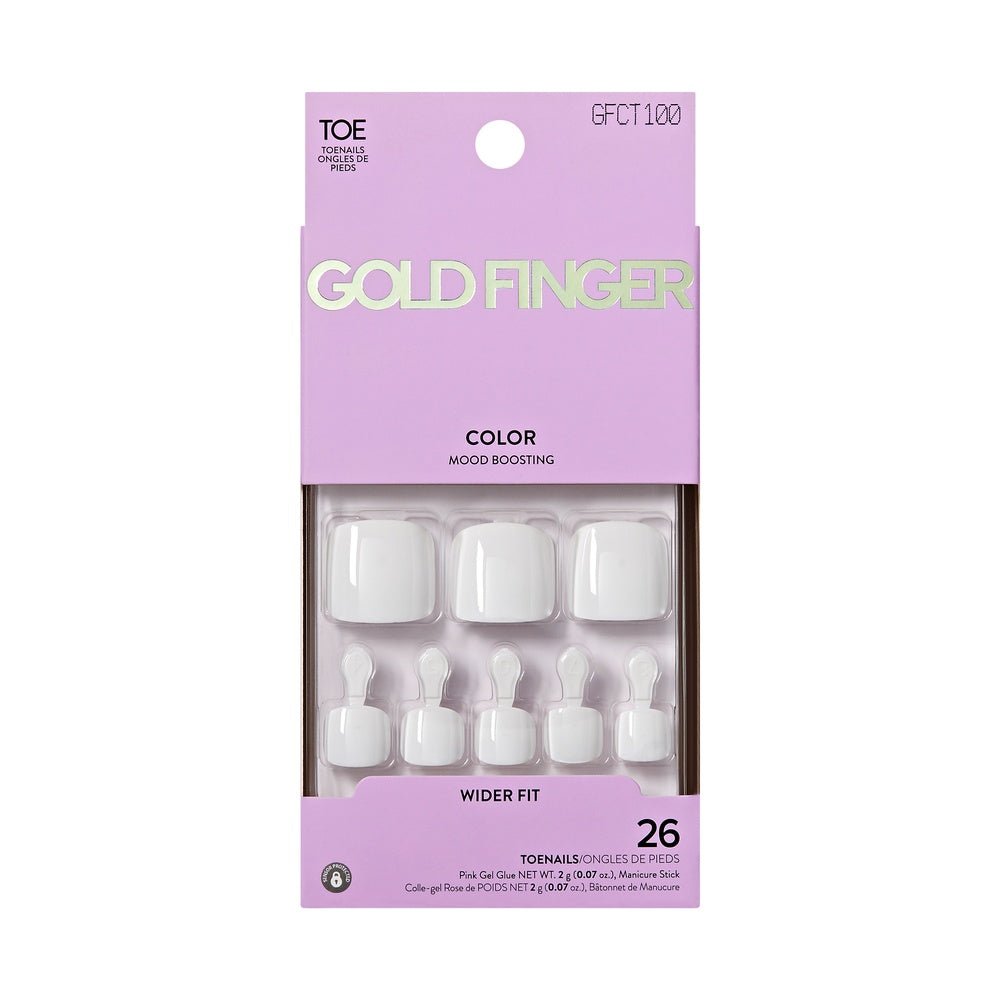 Gold Finger GF Color Wider Fit Toenails - Beauty Exchange Beauty Supply