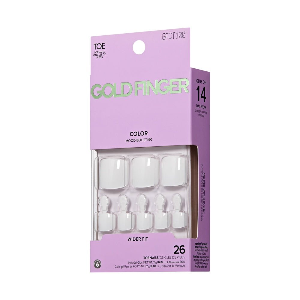 Gold Finger GF Color Wider Fit Toenails - Beauty Exchange Beauty Supply