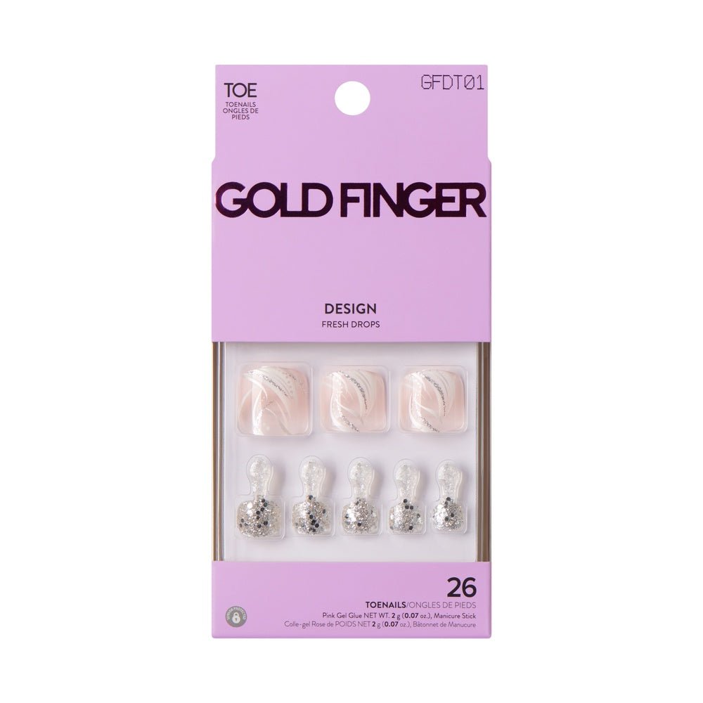 Gold Finger GF Design Toenails – Beamish - Beauty Exchange Beauty Supply