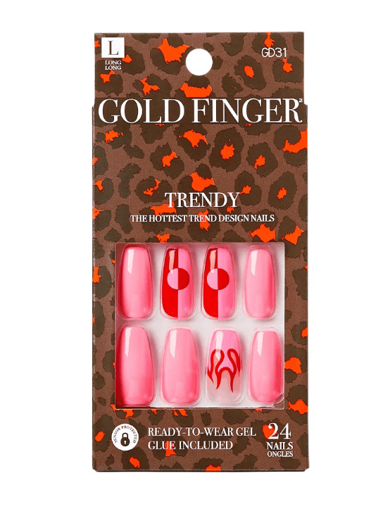 Gold Finger Trendy Nails Do 4 Love GD Series - GD02–GD40 - Beauty Exchange Beauty Supply