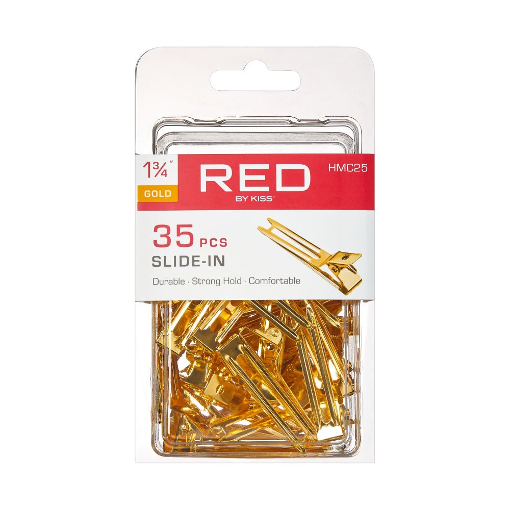Gold Slide - In Prong Clips – 35pcs / 70pcs - Beauty Exchange Beauty Supply