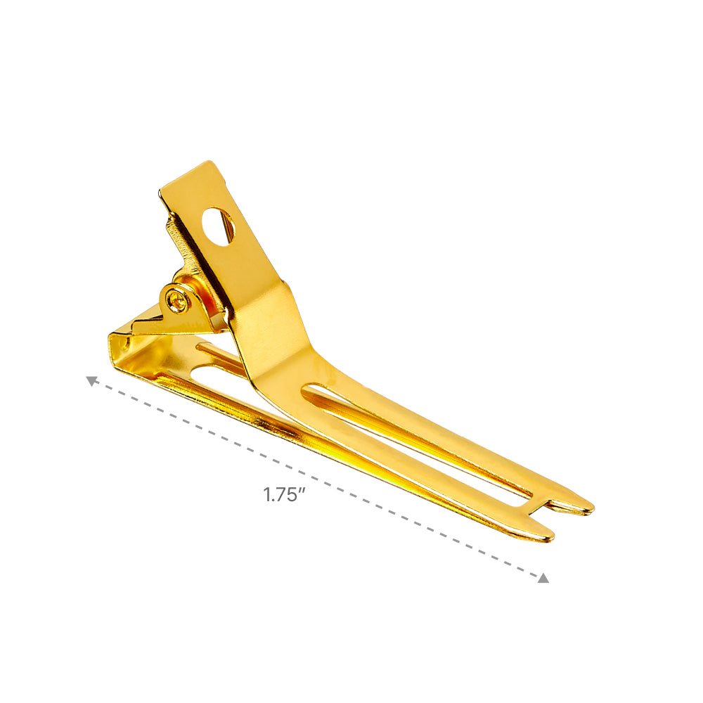 Gold Slide - In Prong Clips – 35pcs / 70pcs - Beauty Exchange Beauty Supply