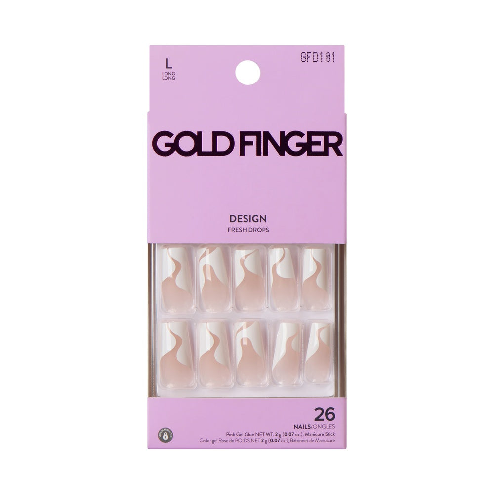 Gold Finger GF Designs Artificial Nails Collection