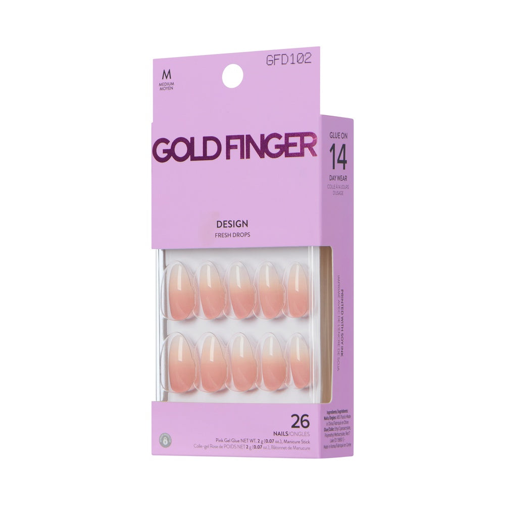 Gold Finger GF Designs Artificial Nails Collection