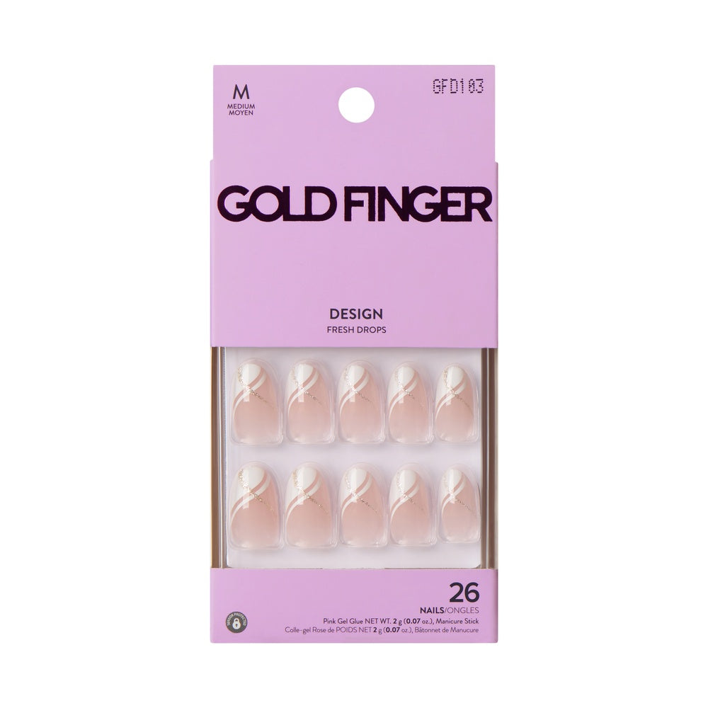 Gold Finger GF Designs Artificial Nails Collection