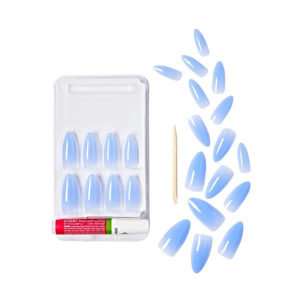 GoldFinger Solid Color Press - On Nails Kit - Beauty Exchange Beauty Supply