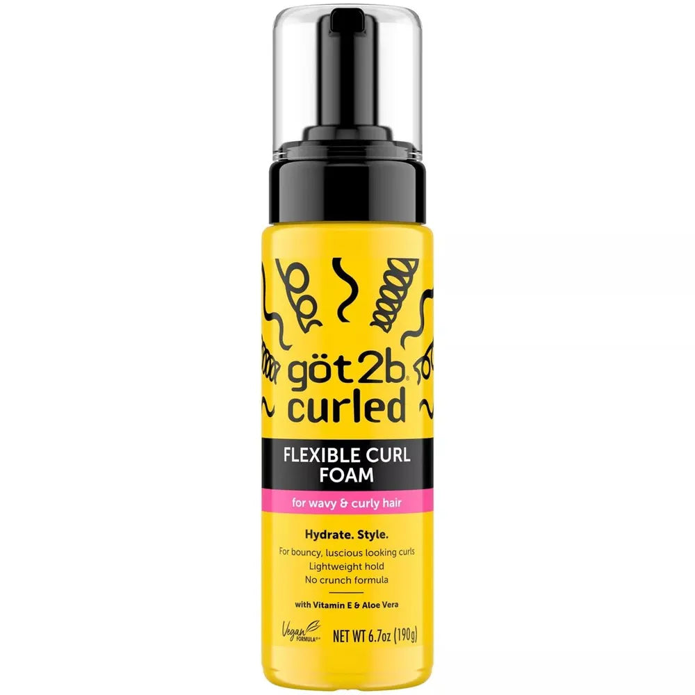 Got2B Flexible Curl Foam Hair Gel - 6.7oz - Beauty Exchange Beauty Supply