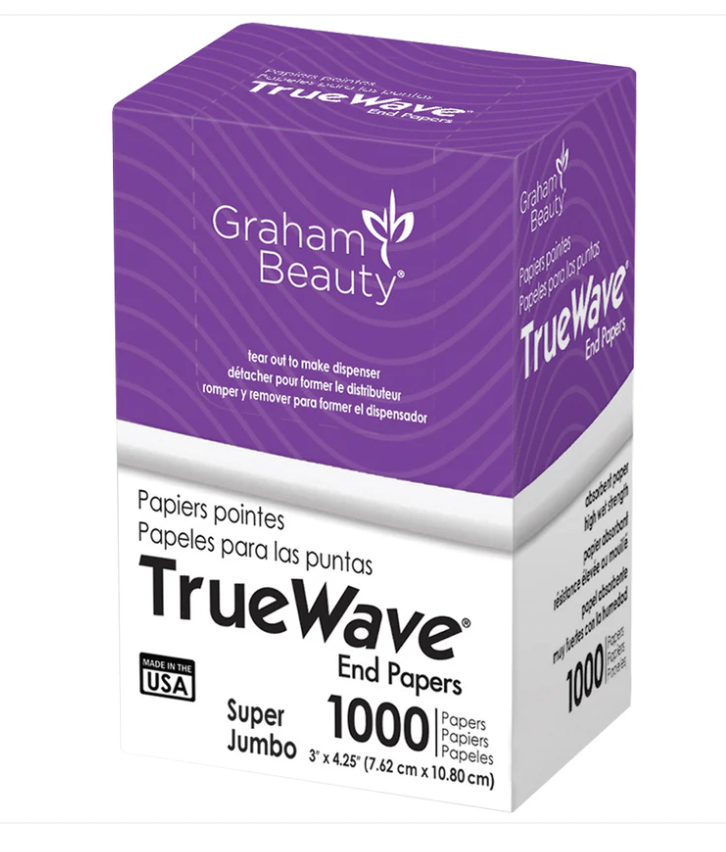 Graham Beauty True Wave End Papers – Regular - Super Jumbo - Beauty Exchange Beauty Supply