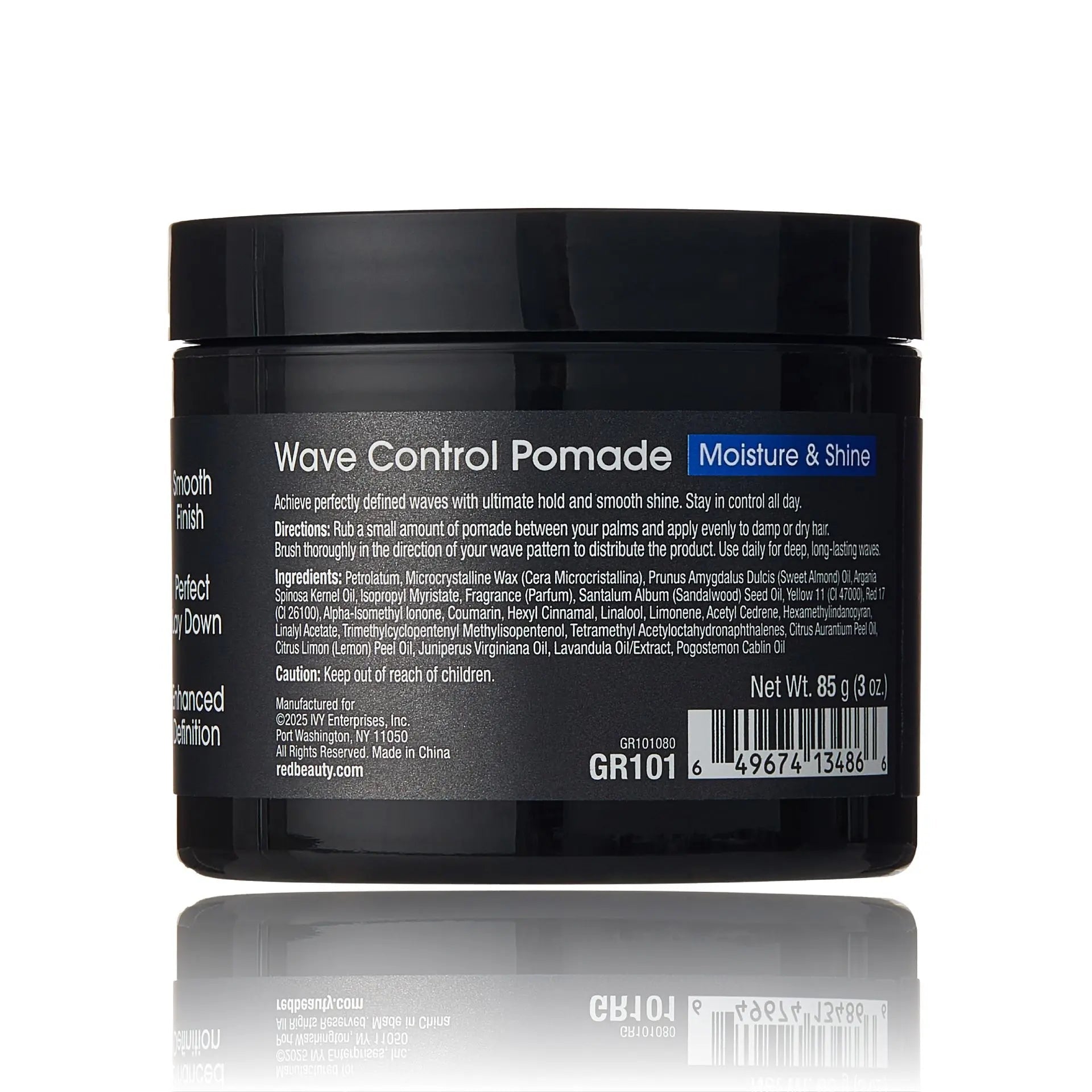 Groomane Wave Control Pomade – 3oz - Beauty Exchange Beauty Supply