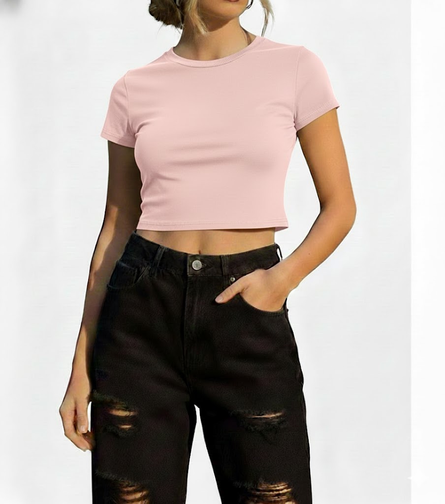 Dodo Short Sleeve Crop T-shirt