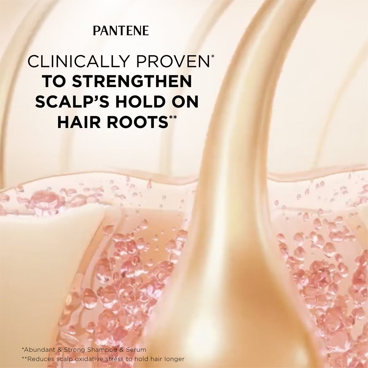 Pantene Pro-V Abundant & Strong Anti-Hair Loss Shampoo – 13.5 oz