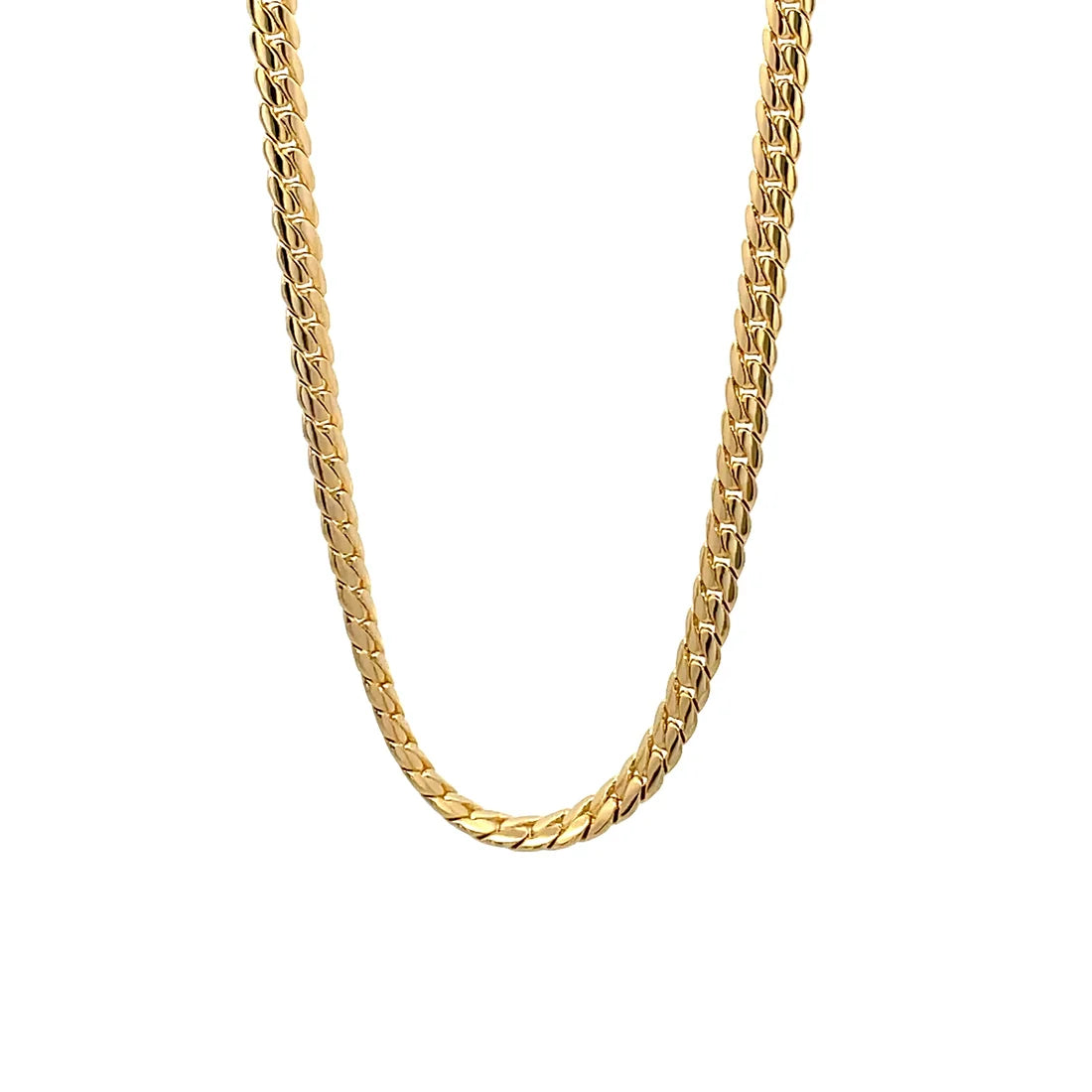 The One Jewelry 14K Gold Plated Anklet – 10"