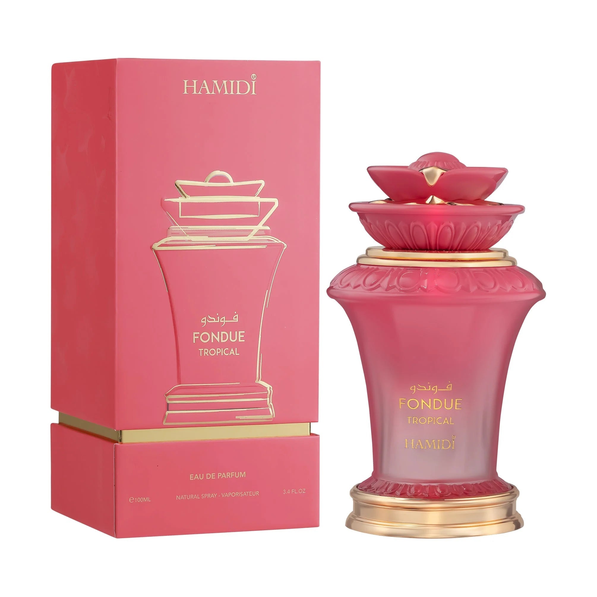 Hamidi Fondue Tropical Eau De Parfum Spray – 3.4oz - Beauty Exchange Beauty Supply