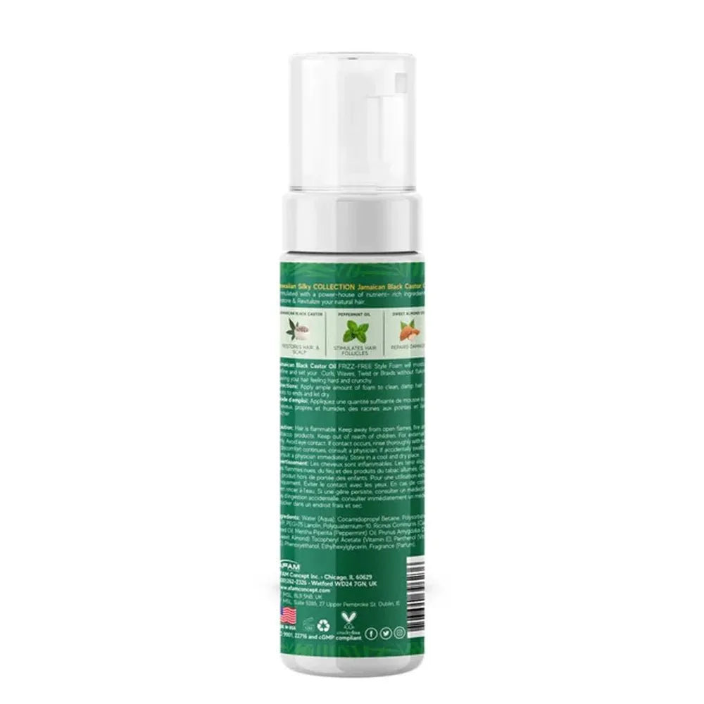 Hawaiian Silky Jamaican Black Castor Oil Styling Foam – 7.5 oz - Beauty Exchange Beauty Supply