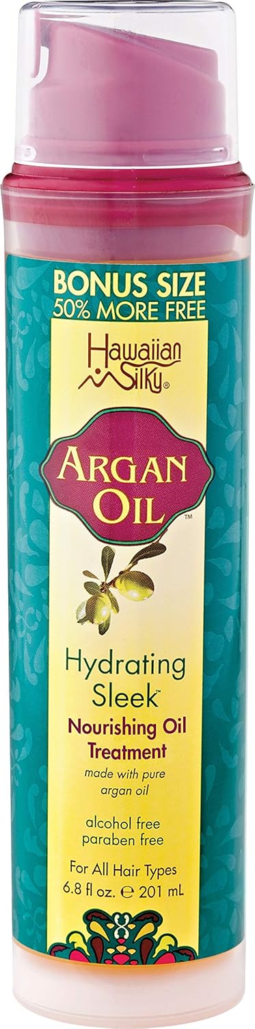 Hawaiian Silky Pure Argan Oil Healing Treatment – 6.8 oz - Beauty Exchange Beauty Supply