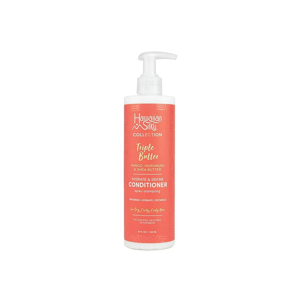 Hawaiian Silky Triple Butter Hydrate & Define Shampoo & Conditioner - Beauty Exchange Beauty Supply